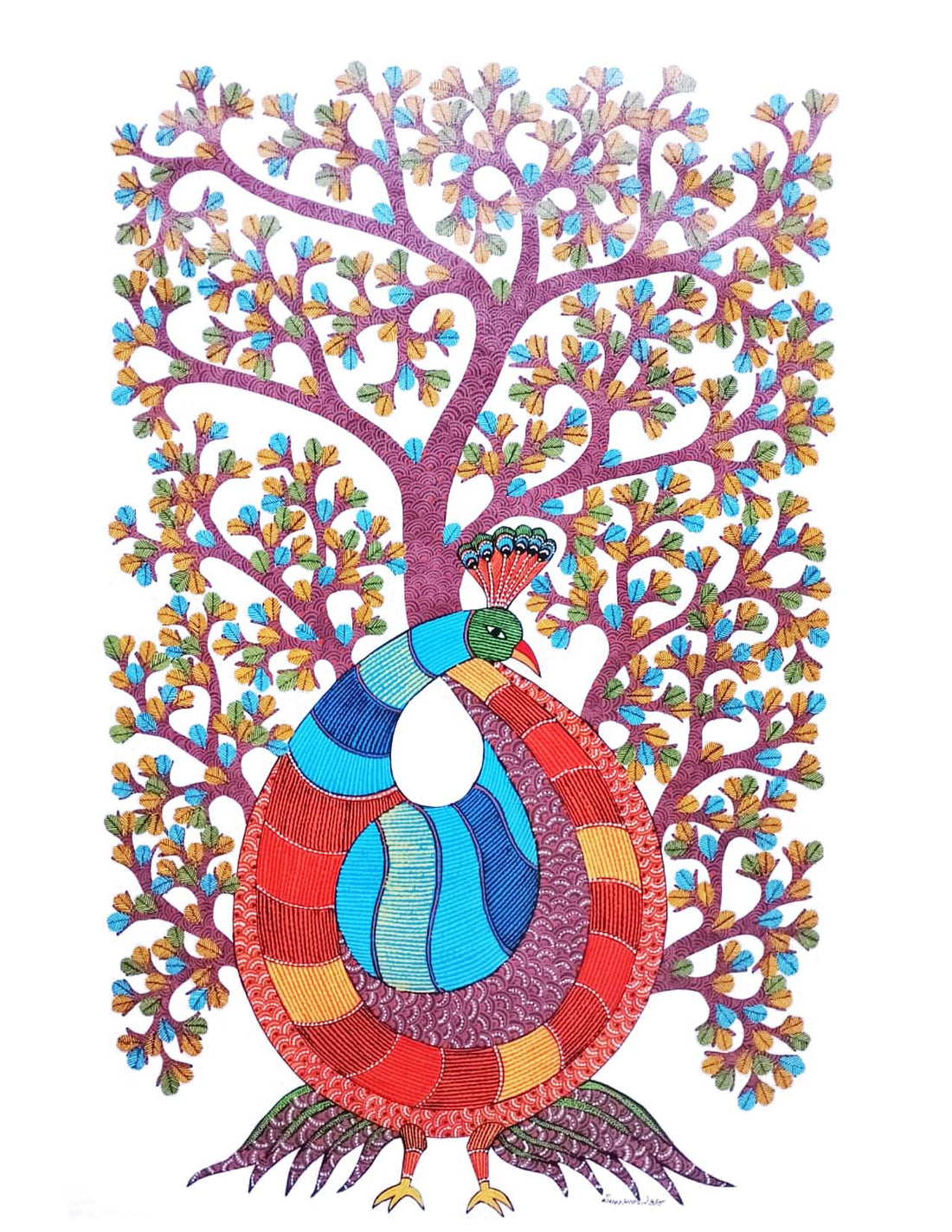 Gond Art Paintings-Made To Order