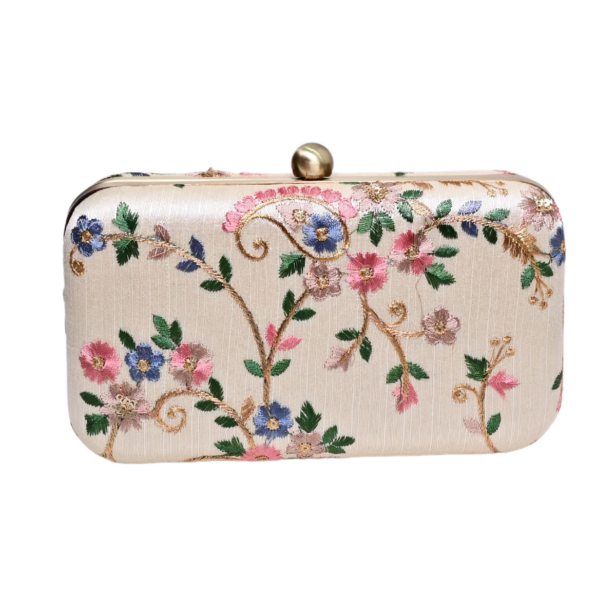 Spring Blossoms Pastel Clutch Bag