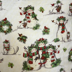 Snowman-Christmas Cushion Covers