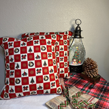 Christmas Tree & Wreath Cushion Covers