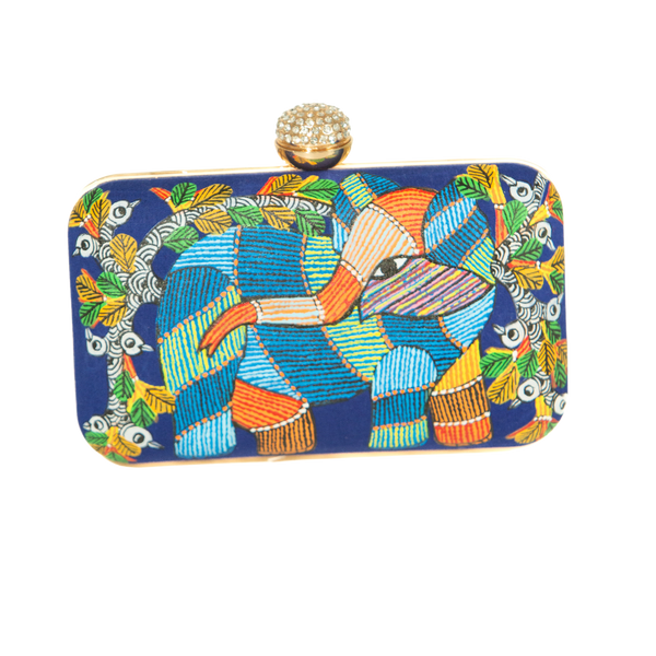 Blue Gond Art Bags