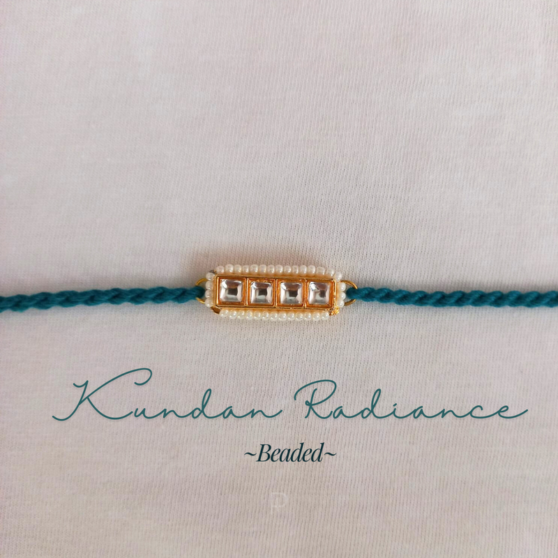 Kundan Radiance Rakhi