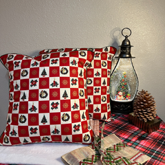 Christmas Tree & Wreath Cushion Covers