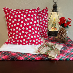 Red Santa Claus Cushion Covers