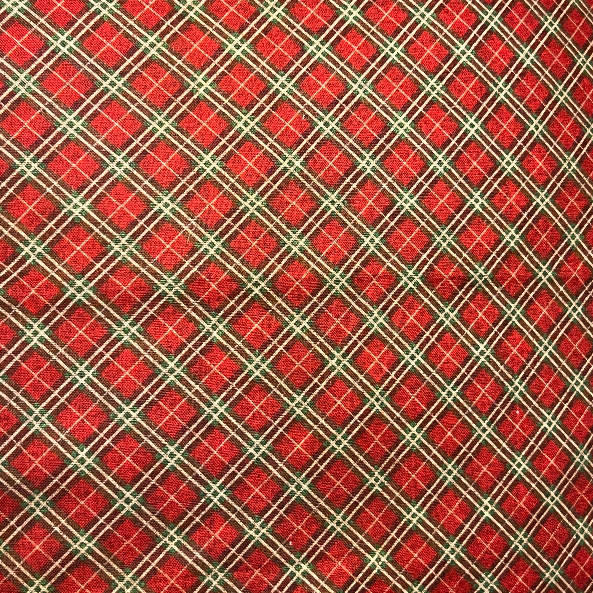 Checkered Red Cushion Covers