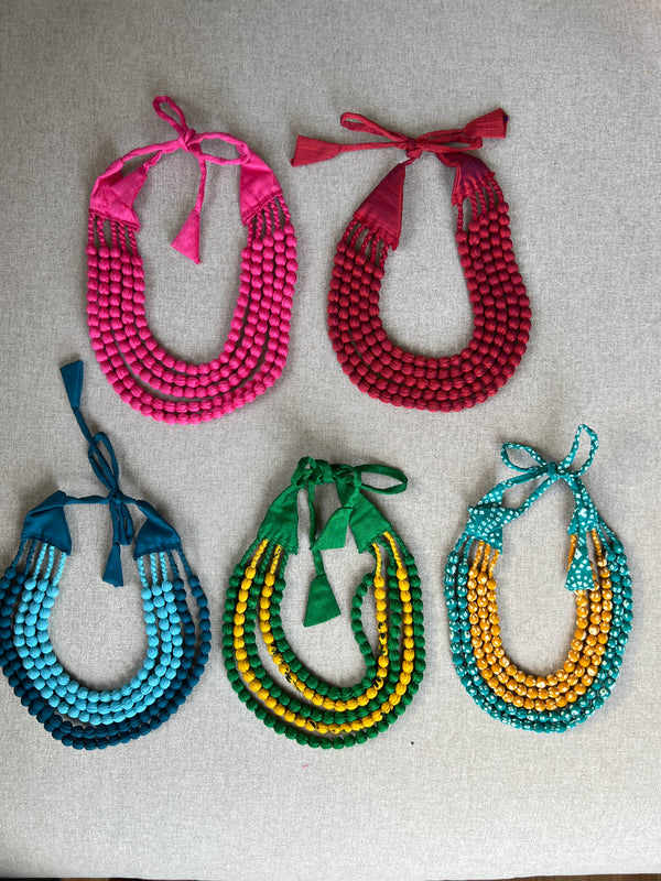 Fabric Jewelry-Necklaces